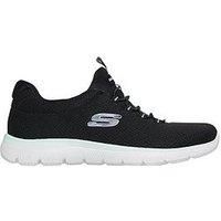 Skechers Summits Shoes - Summer Blush 150268-BKMT Black