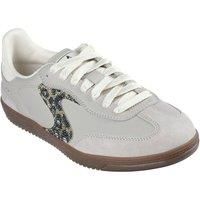 Skechers Women/'s Hotshot Shimmering Spots Sneaker, Taupe, 3 UK