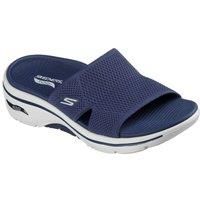 Skechers Go Walk Arch Fit 2.0 | Navy | Womens Stylish Slip On Sandals