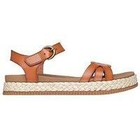 Skechers Stormy Kiss Braided Strap Sandal - Luggage