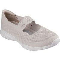 Skechers Modern Comfort Women/'s Seager-Cute N/' Coy Mary Jane Flat, Natural, 7 UK