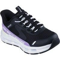 Skechers Glide-Step + Vista Sneaker, Black, 2 UK Child