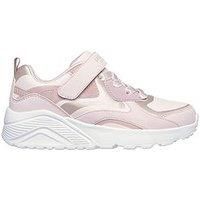Skechers  UNO LITE - ROSE  girls's Children's Shoes (Trainers) in Pink