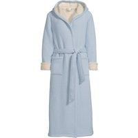 Petite Waffle Snit Borg Fleece Dressing Gown