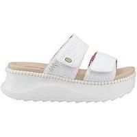 Heydude Delray Flatform Slide - White