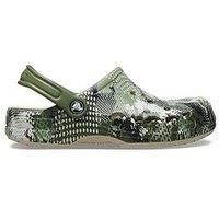 Crocs Men'S Baya Printed Clog Sandal