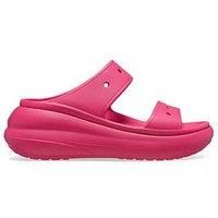 Crocs Unisex Adult Sandal, Crush Sandal, Dragon Fruit, 4 UK Men, 5 UK Women