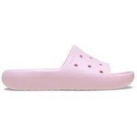 Crocs Unisex Adults Classic Slide v2, Pink Milk, 3 UK Men/4 UK Women