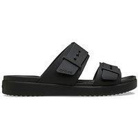 Crocs Women Sandal,Brooklyn Buckle Low,Black,3 UK Women