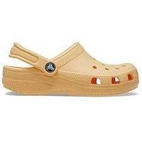 Crocs Pale Yellow Classic Clog Toddler Sandals