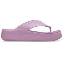 Crocs Getaway Platform Flip Flops - Purple