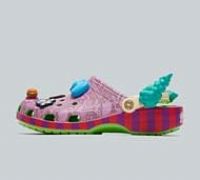 Crocs The Simpsons Krusty The Clown Classic Clog - Pink - Size 7