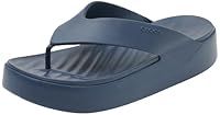 Crocs Women/'s Getaway Platform Flip, Blue, 7 UK