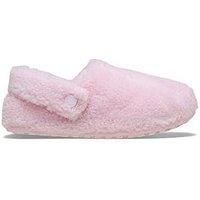 Crocs Classic Cozzzy Polyester Women's Pink Milk Slippers