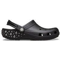 Crocs Classic Studded Clog - Black