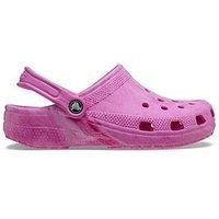 Crocs Unisex-Adult Classic Marbled Tie-dye Clog, Pink Swirl, 6 UK Men / 7 UK Women