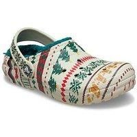 Crocs Classic Lined Fair Isle Clog K - Beige