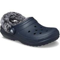 Crocs Classic Fleece Lined Thermoplastic Men's Navy Clogs