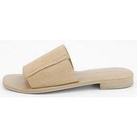 Free People Verona Slide Sandal - Beige