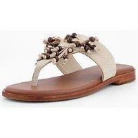 Free People Sadie Fringe Sandal - Light Brown