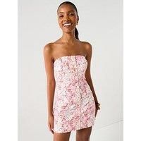 Free People Tomas Floral Mini Dress - Multi