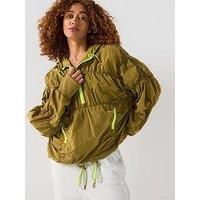 Fp Movement Womens Training Light Packer Hike Pullover - Green