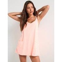 Fp Movement Womens Training Hot Shot Mini Dress - Pink