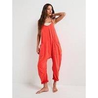 Fp Movement Womens Training Hot Shot All-In-One - Red