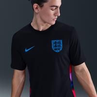 England 2025 Match Away (Women's Team) Men's Nike Dri-FIT ADV Football Authentic Shirt - Black - Polyester