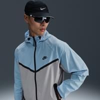 Nike Tech Men's Woven Full-Zip Windrunner Jacket - Grey - Nylon/Elastane
