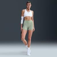Nike One Fitted Women's Dri-FIT High-Waisted 12.5cm (approx.) Biker Shorts - Green - Body/Waist Lining
