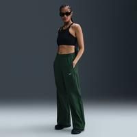 Nike Sportswear Women's Woven Trousers - Green - Nylon/Elastane
