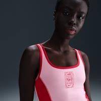 Nike Sportswear Women's Tank Top - Pink - Cotton/Polyester/Elastane