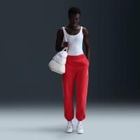 Nike Sportswear Women's Fleece Trousers - Red - Cotton/Polyester