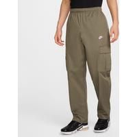 Nike Club Men's Cargo Trousers - Green - Cotton/Polyester/Elastane