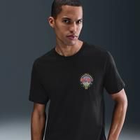 Nike Men's Basketball T-Shirt - Black - Cotton