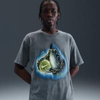 Nike Men's Basketball T-Shirt - Grey - Cotton