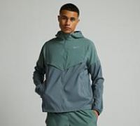 Nike Run Repel UV Windrunner - Green - Size M