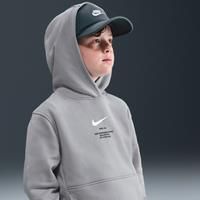 Nike Sportswear Club Fleece Older Kids' (Boys') Pullover Hoodie - Grey - Cotton/Polyester