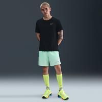 Nike Challenger Men's Dri-FIT 18cm (approx.) Brief-Lined Running Shorts - Green - Polyester
