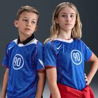 Nike Total 90 Older Kids' Dri-FIT Football Shirt - Blue - Polyester