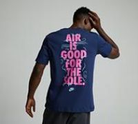 Nike Air is Good For The Soul T-Shirt - Blue - Size M