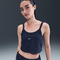 Nike Sportswear Chill Waffle Women's Cropped Tank Top - Blue - Cotton