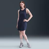 Nike Sportswear Chill Knit Women's Waffle Tank Top Dress - Blue - Cotton/Polyester
