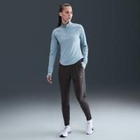 Nike Swift Women's Dri-FIT Mid-Rise Running Trousers - Grey - Polyester/Elastane