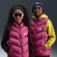 Nike Sportswear All Day Play Older Kids' Therma-FIT Loose-Fit Puffer Gilet - Purple - Polyester
