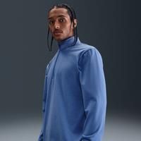Nike Tour Men's 1/2-Zip Golf Top - Blue - Polyester/Elastane