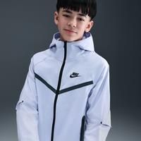 Nike Tech Older Kids' (Boys') Woven Jacket - Grey - Nylon/Elastane