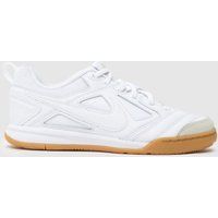 Nike White Gato Youth Trainers