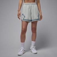 Nike Jordan Sport Women's 10cm (approx.) Diamond Shorts - Grey - Polyester
